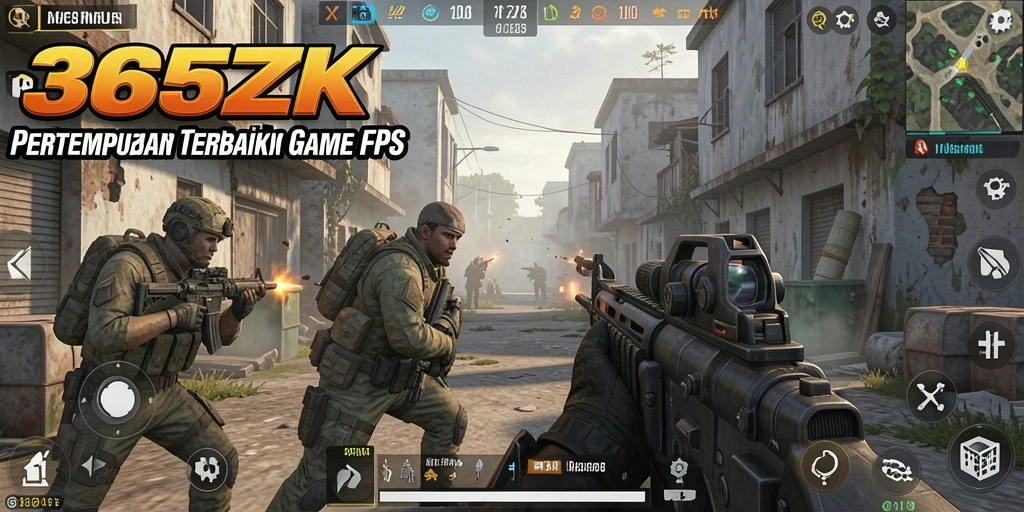 Tampilan gameplay menarik dari 365ZK dengan grafis tajam dan aksi cepat.