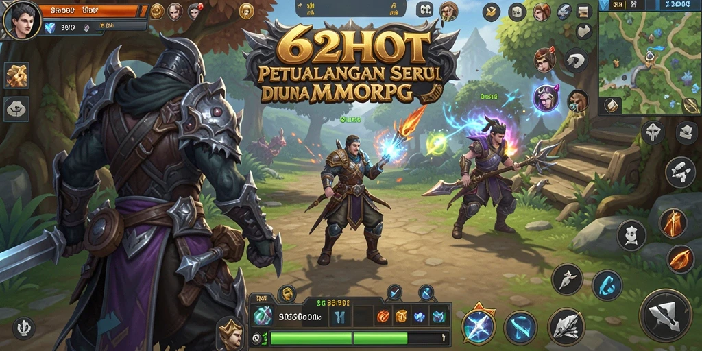 Tampilan gameplay 62HOT yang menarik dan penuh aksi.