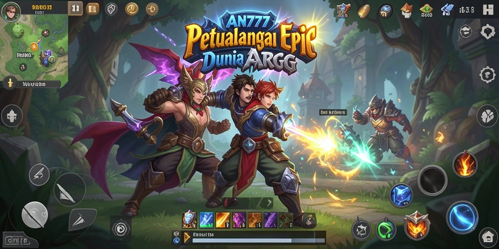 Tampilan gameplay AN777 yang seru dan mendebarkan dalam dunia ARPG.
