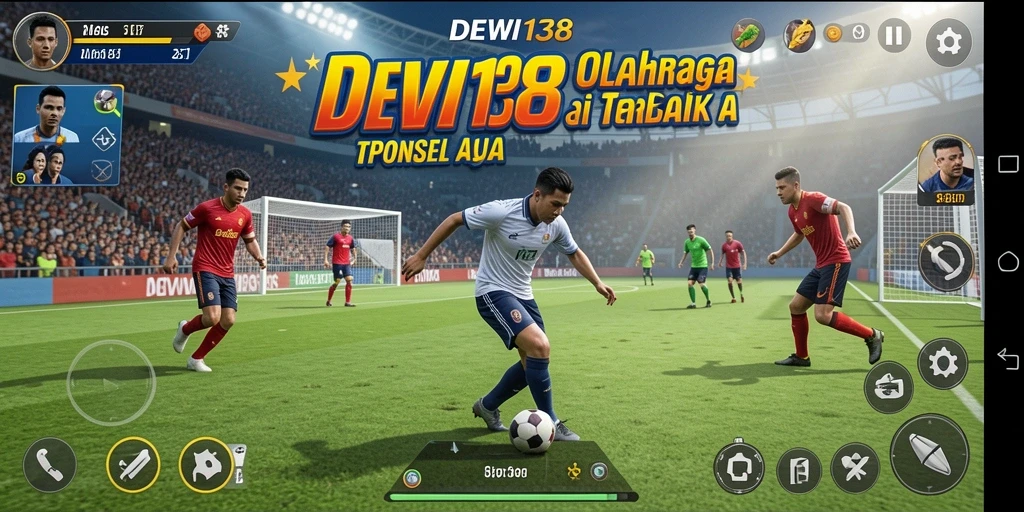Tampilan gameplay seru di DEWI138 yang penuh aksi olahraga.