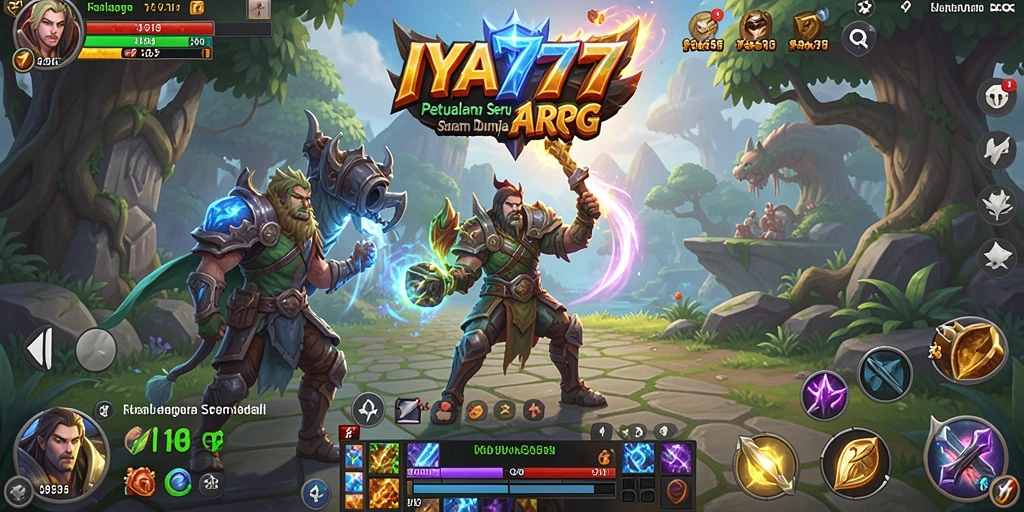Gameplay ARPG yang mendebarkan dan aksi yang intens dalam IYA777.