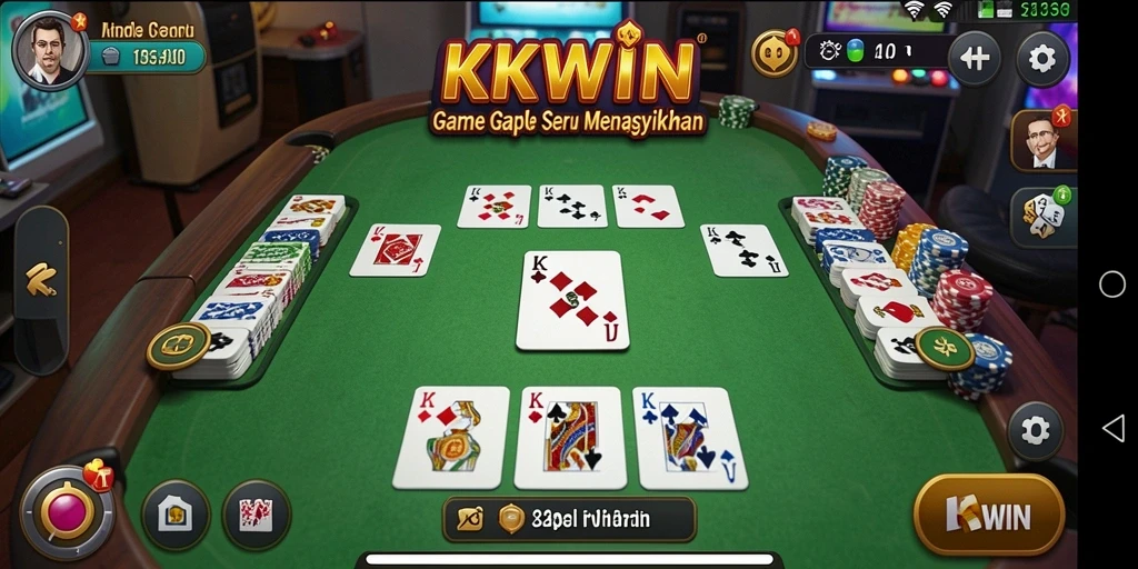 Tampilan gameplay Gaple yang seru dan interaktif.