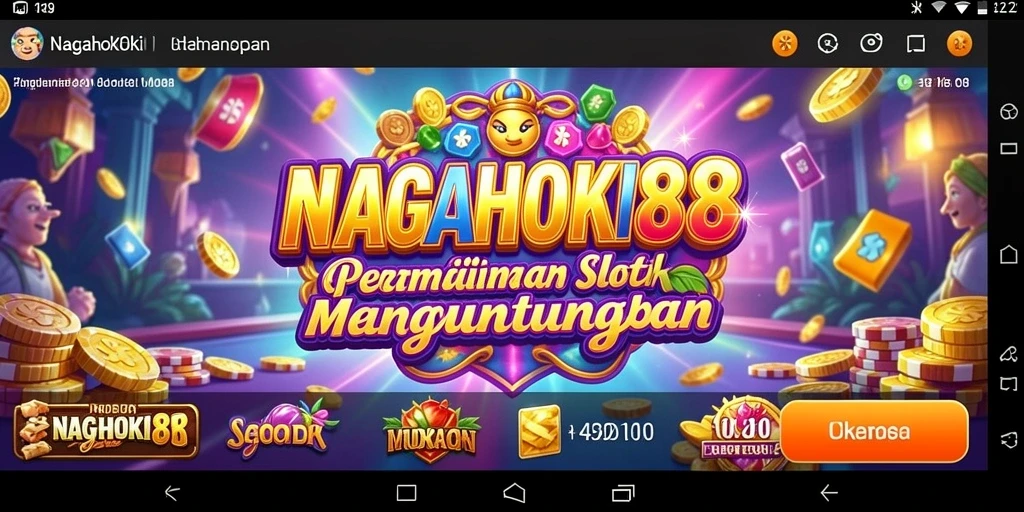 Screenshot gameplay NAGAHOKI88 menampilkan momen menang yang mengesankan.