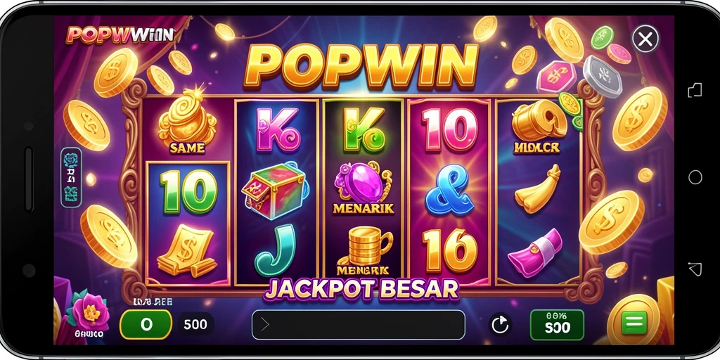 Screenshot gameplay menarik dari game Slot POPWIN.