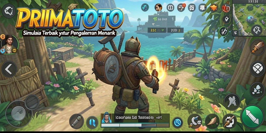Tampilan menarik gameplay PRIMATOTO yang imersif dan menyenangkan.
