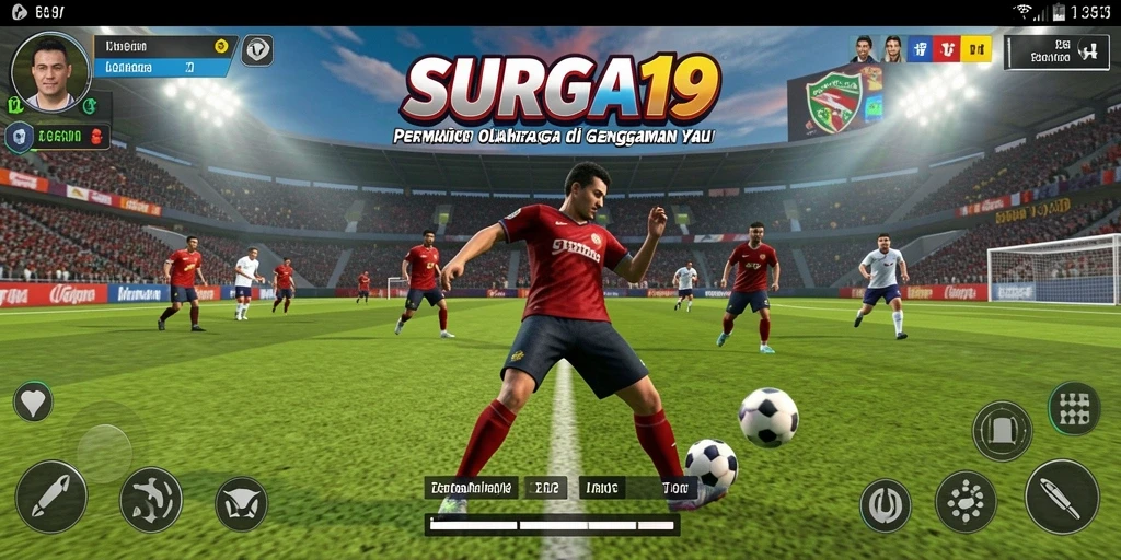 Tampilan gameplay seru dan kompetitif di SURGA19.