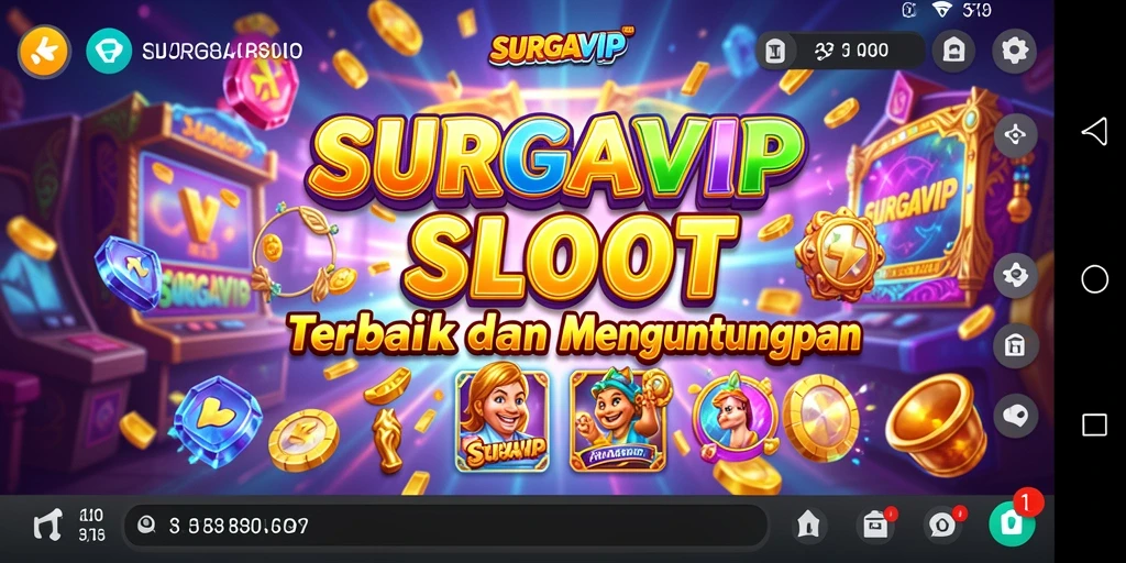 Tampilan menarik dari gameplay SURGAVIP yang mengasyikkan.