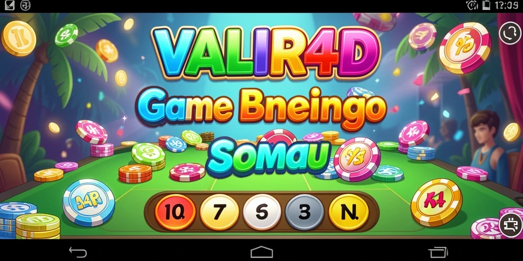 Tampilan gameplay seru dari VALIR4D Bingo.